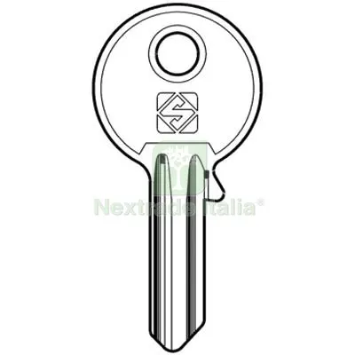 20PZ Chiave Piatta Universale UL060 Silca Ottone Nichelato Mat Ottone — Serrature e cilindri — rif. FERX.VIR8599222