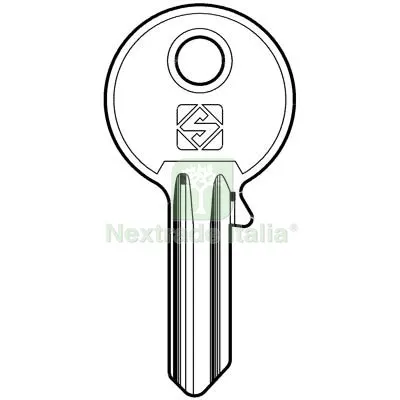 20PZ Chiave Piatta Universale UL061 Silca Acciaio Nichelato Mat Acciaio — Serrature e cilindri — rif. FERX.VIR8599247