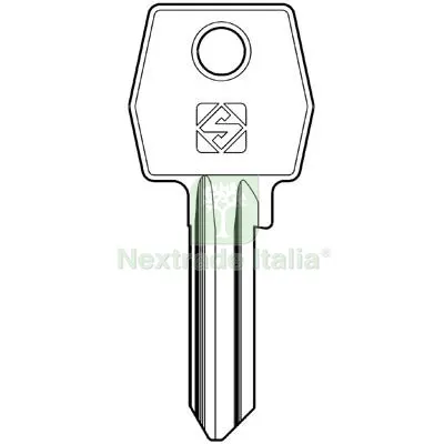 20PZ Chiave Piatta AGB AGB1R Silca Acciaio Nichelato Mat Acciaio — Serrature e cilindri — rif. FERX.VIR8599259 20PZ Chiave Piatta AGB AGB1R Silca Acciaio Nichelato Mat Acciaio — Serrature e cilindri — rif. FERX.VIR8599259