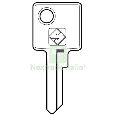 20PZ Chiave Piatta Meroni MER2 Silca Acciaio Nichelato Mat Acciaio — Serrature e cilindri — rif. FERX.VIR8599273 20PZ Chiave Piatta Meroni MER2 Silca Acciaio Nichelato Mat Acciaio — Serrature e cilindri — rif. FERX.VIR8599273