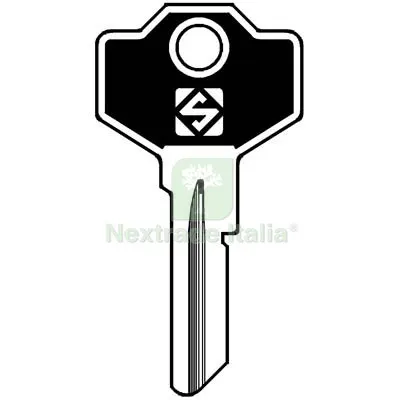 10PZ Chiave Piatta Simeca SM1SL Slim Silca Ottone Nichelato Mat Ottone — Serrature e cilindri — rif. FERX.VIR8599422
