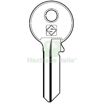 10PZ Chiave Piatta Viro VI080SL Slim Silca Ottone Nichelato Mat Ottone — Serrature e cilindri — rif. FERX.VIR8599423 10PZ Chiave Piatta Viro VI080SL Slim Silca Ottone Nichelato Mat Ottone — Serrature e cilindri — rif. FERX.VIR8599423