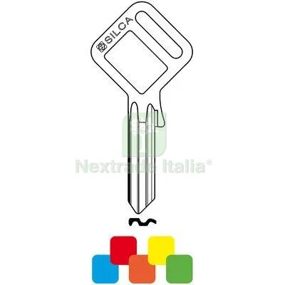 10PZ Chiave Piatta Taggy UL050 Silca Ottone Nichelato Mat Ottone — Serrature e cilindri — rif. FERX.VIR8599430