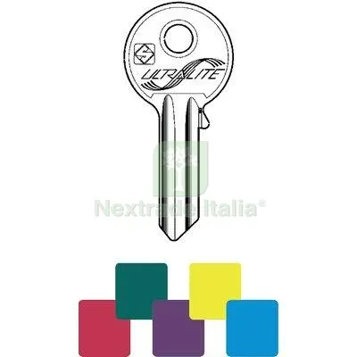 10PZ Chiave Piatta Universale Ultralite UL052U Silca Alluminio Celeste — Serrature e cilindri — rif. FERX.VIR8599459 10PZ Chiave Piatta Universale Ultralite UL052U Silca Alluminio Celeste — Serrature e cilindri — rif. FERX.VIR8599459