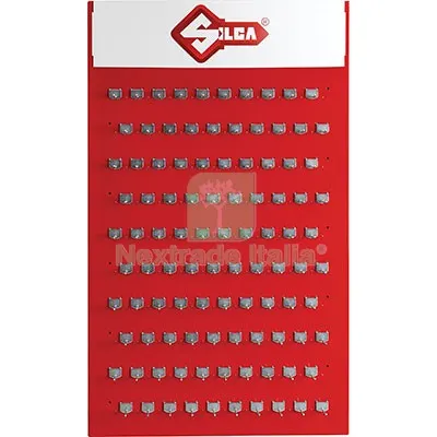 PANNELLO CHIAVI DOPPIA MAPPA SECURITY 3 SILCA OTTONE NICHELATO CF=PZ 360 — Chiavi grezze e duplicati — rif. FERX.VIR8599499 PANNELLO CHIAVI DOPPIA MAPPA SECURITY 3 SILCA OTTONE NICHELATO CF=PZ 360 — Chiavi grezze e duplicati — rif. FERX.VIR8599499