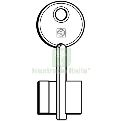 5PZ Chiave Doppia Mappa IDM 5ID7 Silca Ottone Nichelato Mat Ottone — Chiavi grezze e duplicati — rif. FERX.VIR8599549 5PZ Chiave Doppia Mappa IDM 5ID7 Silca Ottone Nichelato Mat Ottone — Chiavi grezze e duplicati — rif. FERX.VIR8599549