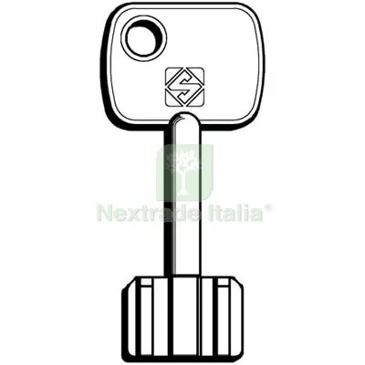 5PZ CHIAVE A POMPA ISEO 5IE5 SILCA OTTONE NICHELATO Mat Ottone — Chiavi grezze e duplicati — rif. FERX.VIR8599569