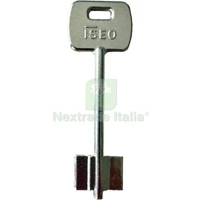 5PZ Chiave Doppia Mappa Iseo 990800 Originale x 981/983 Ottone Nichelato Mat Ottone — Chiavi grezze e duplicati — rif. FERX.VIR8599572