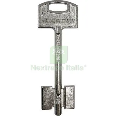 5PZ CHIAVE DOPPIA MAPPA SECUREMME SECURMAP 14 ORIGINAL OTTONE NICHELATO Mat Ottone — Chiavi grezze e duplicati — rif. FERX.VIR8599624