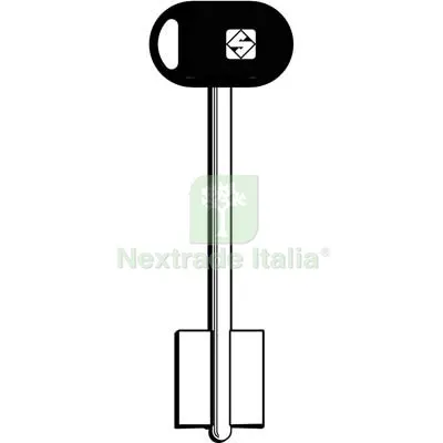 5PZ CHIAVE DOPPIA MAPPA MOTTURA MTNBP SILCA OTTONE NICHELATO Mat Ottone — Chiavi grezze e duplicati — rif. FERX.VIR8599635