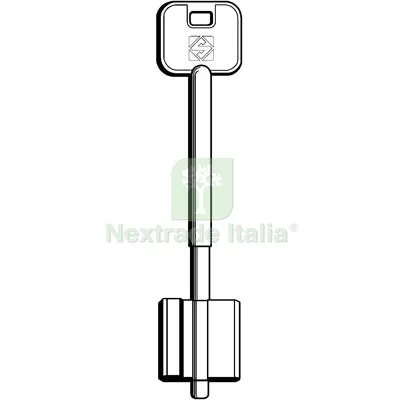 5PZ Chiave Doppia Mappa CR 5R11 Silca Ottone Nichelato Mat Ottone — Chiavi grezze e duplicati — rif. FERX.VIR8599694 5PZ Chiave Doppia Mappa CR 5R11 Silca Ottone Nichelato Mat Ottone — Chiavi grezze e duplicati — rif. FERX.VIR8599694