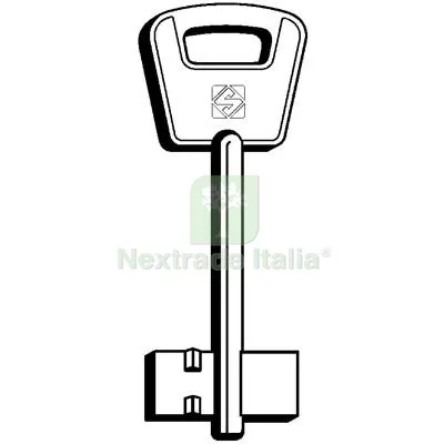 5PZ Chiave Doppia Mappa Beta 5BE3 Silca Ottone Nichelato Mat Ottone — Chiavi grezze e duplicati — rif. FERX.VIR8599720 5PZ Chiave Doppia Mappa Beta 5BE3 Silca Ottone Nichelato Mat Ottone — Chiavi grezze e duplicati — rif. FERX.VIR8599720