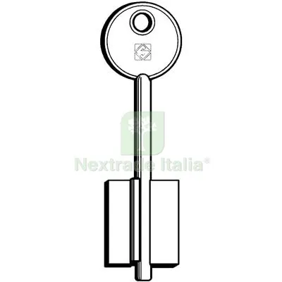 5PZ CHIAVE DOPPIA MAPPA MASTER SAFE MIA 5MS3 SILCA OTTONE NICHELATO Mat Ottone — Chiavi grezze e duplicati — rif. FERX.VIR8599751