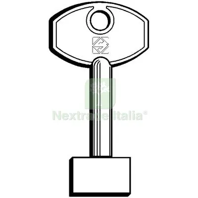 5PZ CHIAVE A POMPA ANTONIOLI APN SILCA OTTONE NICHELATO Mat Ottone — Chiavi grezze e duplicati — rif. FERX.VIR8599813