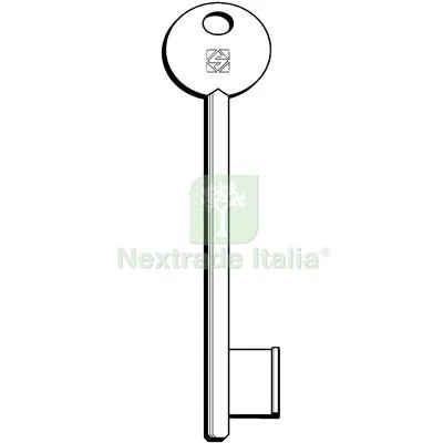 5PZ CHIAVE PATENT 6P7S SILCA OTTONE Mat Ottone — Chiavi e ricambi auto — rif. FERX.VIR8599920