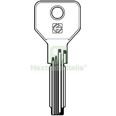 10PZ Chiave Punzonata Cisa CS146 Silca Ottone Nichelato Mat Ottone — Serrature e cilindri — rif. FERX.VIR8599962