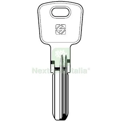 5PZ CHIAVE PUNZONATA OMEC OC4 SILCA OTTONE NICHELATO Mat Ottone — Serrature e cilindri — rif. FERX.VIR8599973