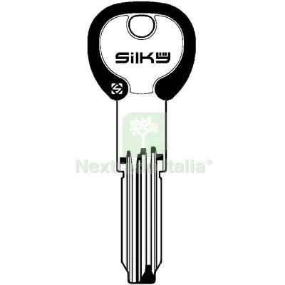 5PZ Chiave Punzonata Cisa CS62DZ Silky Silca Ottone Nichelato Mat Ottone — Serrature e cilindri — rif. FERX.VIR8599984 5PZ Chiave Punzonata Cisa CS62DZ Silky Silca Ottone Nichelato Mat Ottone — Serrature e cilindri — rif. FERX.VIR8599984