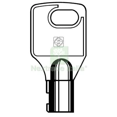2PZ Chiave Tubolare Meroni MER25T Silca Acciaio Nichelato Mat Acciaio — Serrature e cilindri — rif. FERX.VIR8599994 2PZ Chiave Tubolare Meroni MER25T Silca Acciaio Nichelato Mat Acciaio — Serrature e cilindri — rif. FERX.VIR8599994