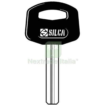 Chiave Punzonata Abus AB38P Silca Alpacca Mat Alpacca — Serrature e cilindri — rif. FERX.VIR8599996