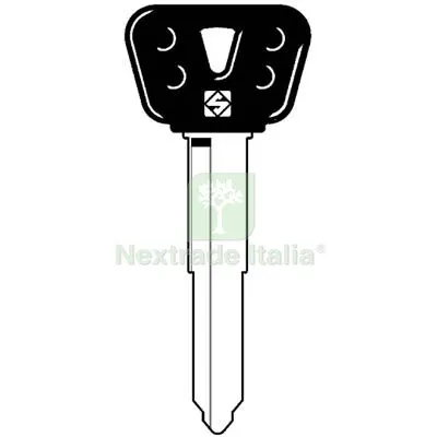 5PZ Chiave Auto Yamaha YH35RBP Silca Acciaio Nichelato Mat Acciaio — Chiavi e ricambi auto — rif. FERX.VIR8600006