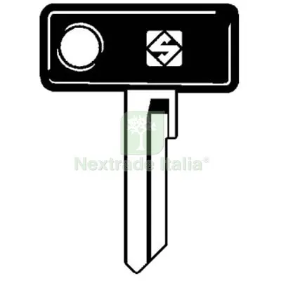 5PZ Chiave Auto Zadi ZD9P Silca Aprilia Cagiva Ducati Gilera Laverda Acciaio N Mat Acciaio — Chiavi e ricambi auto — rif. FERX.VIR8600029