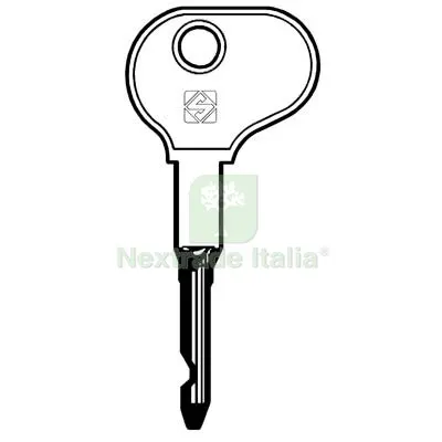 2PZ Chiave Auto Bosch BH11 Silca Acciaio Nichelato Mat Acciaio — Chiavi e ricambi auto — rif. FERX.VIR8600050