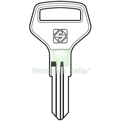 10PZ Chiave Auto Cash Box CAX2R Silca Acciaio Nichelato Mat Acciaio — Chiavi e ricambi auto — rif. FERX.VIR8600058