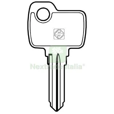 10PZ Chiave Auto Fiat FAR2 Silca Acciaio Nichelato Mat Acciaio — Chiavi e ricambi auto — rif. FERX.VIR8600061