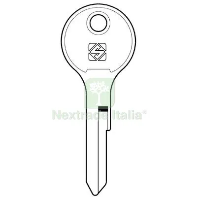 5PZ Chiave Auto BMW NE31 Silca Acciaio Nichelato Mat Acciaio — Chiavi e ricambi auto — rif. FERX.VIR8600074