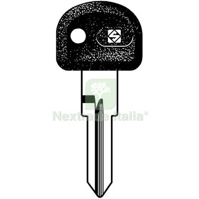 5PZ Chiave Auto Fiat Alfa Romeo GT5BP Silca Acciaio Nichelato Mat Acciaio — Chiavi e ricambi auto — rif. FERX.VIR8600102