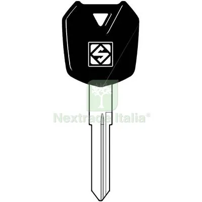 5PZ Chiave Auto Kawasaki KW18DP Silca Acciaio Nichelato Mat Acciaio — Chiavi e ricambi auto — rif. FERX.VIR8600119