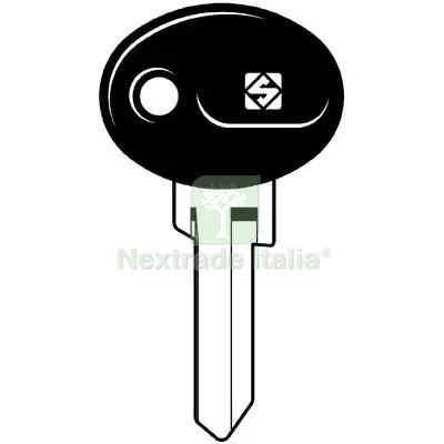 5PZ Chiave Auto Fiat SIP2P Silca Acciaio Nichelato Mat Acciaio — Chiavi e ricambi auto — rif. FERX.VIR8600143