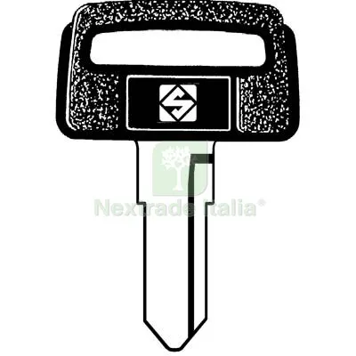 5PZ Chiave Auto Suzuki SZ4P Silca Acciaio Nichelato Mat Acciaio — Chiavi e ricambi auto — rif. FERX.VIR8600148