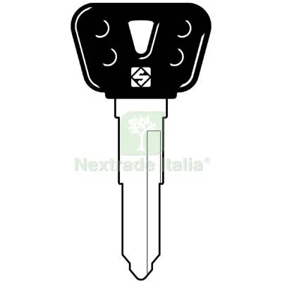 5PZ Chiave Auto Yamaha YH28BP Silca Acciaio Nichelato Mat Acciaio — Chiavi e ricambi auto — rif. FERX.VIR8600163