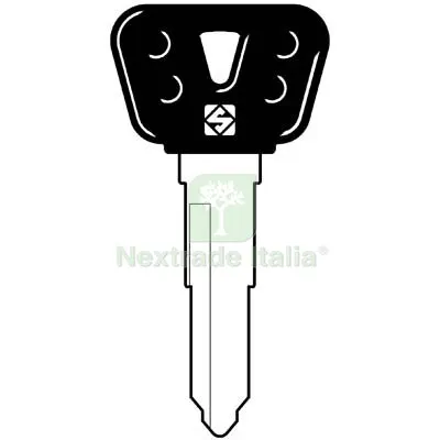 5PZ Chiave Auto Yamaha YH28RBP Silca Acciaio Nichelato Mat Acciaio — Chiavi e ricambi auto — rif. FERX.VIR8600164