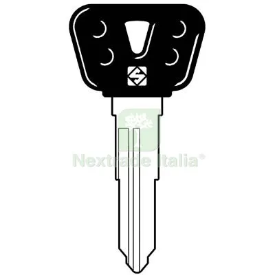5PZ Chiave Auto Yamaha YH29RBP Silca Acciaio Nichelato Mat Acciaio — Chiavi e ricambi auto — rif. FERX.VIR8600166