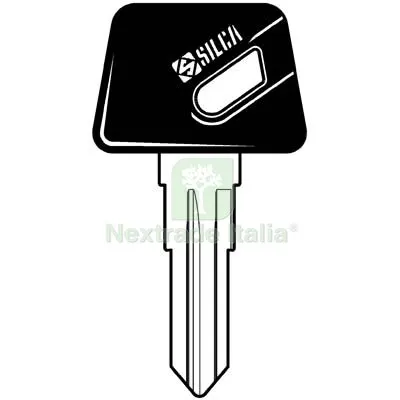 5PZ Chiave Auto Yamaha Malaguti MBK YH34P Silca Acciaio Nichelato Mat Acciaio — Chiavi e ricambi auto — rif. FERX.VIR8600170