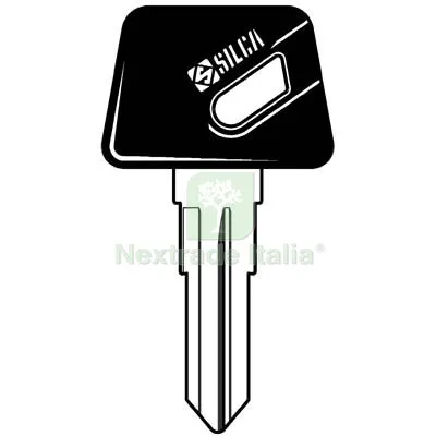 5PZ Chiave Auto Yamaha Malaguti MBK YH34RP Silca Acciaio Nichelato Mat Acciaio — Chiavi e ricambi auto — rif. FERX.VIR8600171