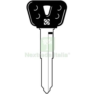 5PZ Chiave Auto Yamaha YH35BP Silca Acciaio Nichelato Mat Acciaio — Chiavi e ricambi auto — rif. FERX.VIR8600172