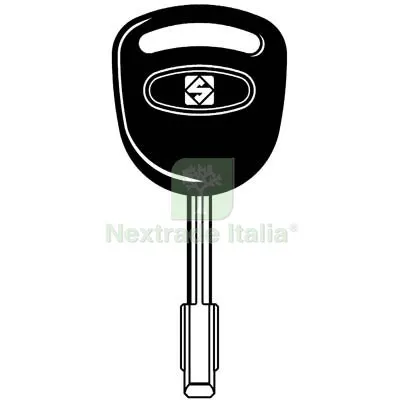 Chiave Auto Ford FO21P Silca Acciaio Nichelato Mat Acciaio — Chiavi e ricambi auto — rif. FERX.VIR8600180