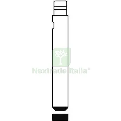Chiave Flip Auto Toyota TOY51CH Silca Alpacca Mat Alpacca — Serrature e cilindri — rif. FERX.VIR8600260