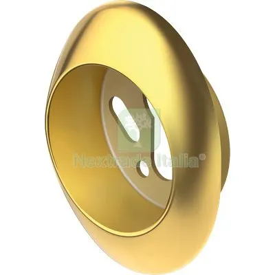 Bocchetta Antistrappo Defender MRM500 XL Disec Ottone Lucido I.MM 38/31 D.MM 50 H.MM 25 20+5 — Serrature e cilindri — rif. FERX.VIR8600389