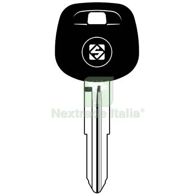 CHIAVE AUTO TRANSPONDER TOYOTA TOY41RATE SILCA Mat Ottone — Chiavi e ricambi auto — rif. FERX.VIR8610197