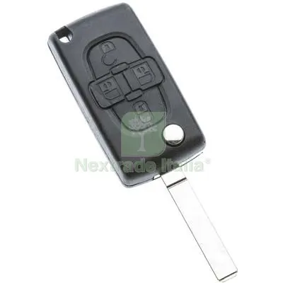Guscio Chiave Auto Peugeot VA2CRS7 Silca Pulsanti 4 — Chiavi e ricambi auto — rif. FERX.VIR8610261