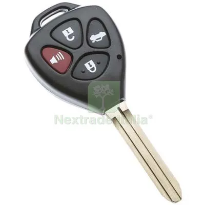 GUSCIO CHIAVE AUTO TOYOTA TOY43ARS10 SILCA PULSANTI 4 — Chiavi e ricambi auto — rif. FERX.VIR8610319 GUSCIO CHIAVE AUTO TOYOTA TOY43ARS10 SILCA PULSANTI 4 — Chiavi e ricambi auto — rif. FERX.VIR8610319