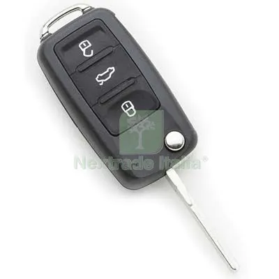 Guscio Chiave Auto Volkswagen HU66BRS8 Silca Pulsanti 3 — Chiavi e ricambi auto — rif. FERX.VIR8610340