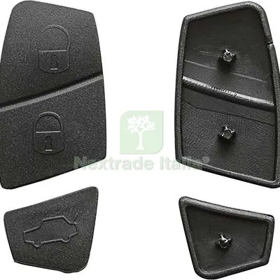 5PZ Pulsante Ricambio Guscio Auto Fiat SIPRS8 Silca — Serrature e cilindri — rif. FERX.VIR8610343