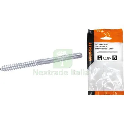 5CF VITE FERRO LEGNO SELF WORKIT ZINCATA BIANCA MM 8,0X60 CF=PZ 4 — Viti — rif. FERX.VIR9000353 5CF VITE FERRO LEGNO SELF WORKIT ZINCATA BIANCA MM 8,0X60 CF=PZ 4 — Viti — rif. FERX.VIR9000353