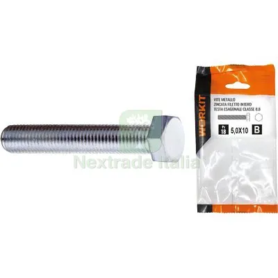 5CF VITE METALLO TE ZINCATA SELF WORKIT CLASSE 8.8 FILETTO INTERO MM 10X 35 CF=PZ 4 MM 10x35 — Viti — rif. FERX.VIR9000480 5CF VITE METALLO TE ZINCATA SELF WORKIT CLASSE 8.8 FILETTO INTERO MM 10X 35 CF=PZ 4 MM 10x35 — Viti — rif. FERX.VIR9000480